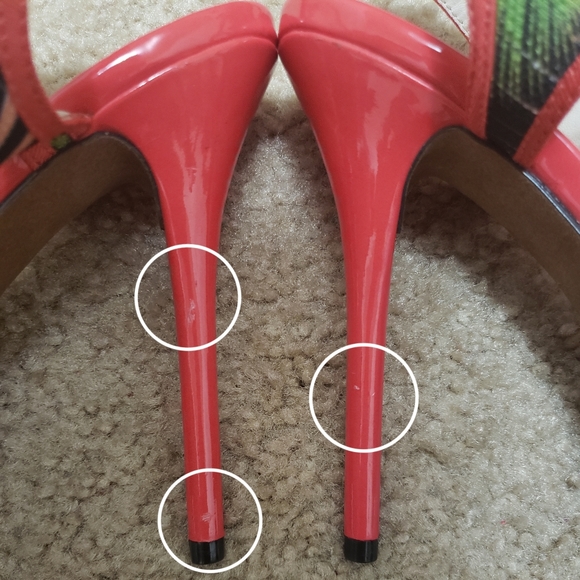 Aldo tropical print platform stilettos - Picture 5 of 7